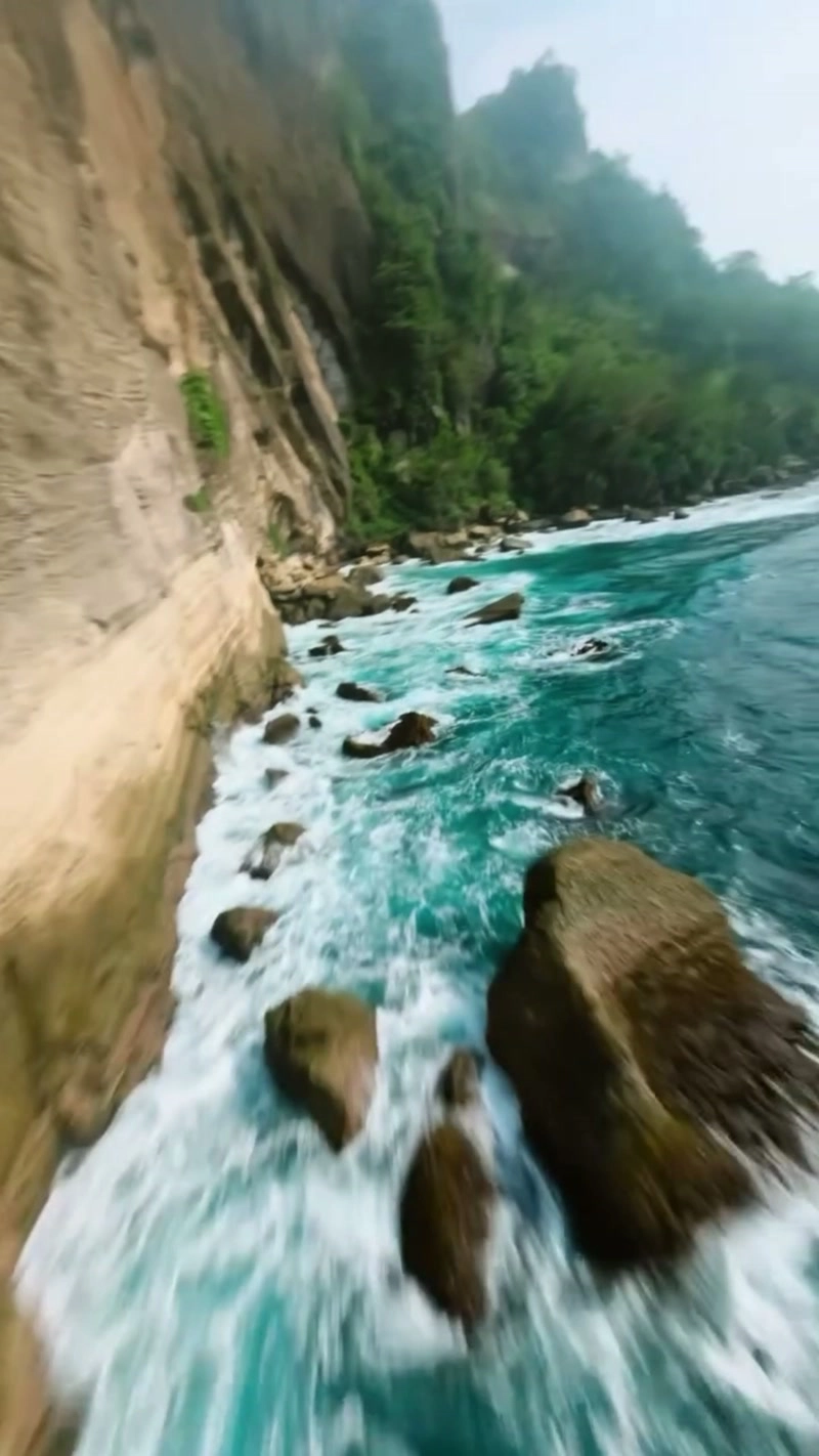 一路俯冲纵览风光